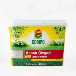 Abono césped grandes jardines 7,5 kg (box) Compo