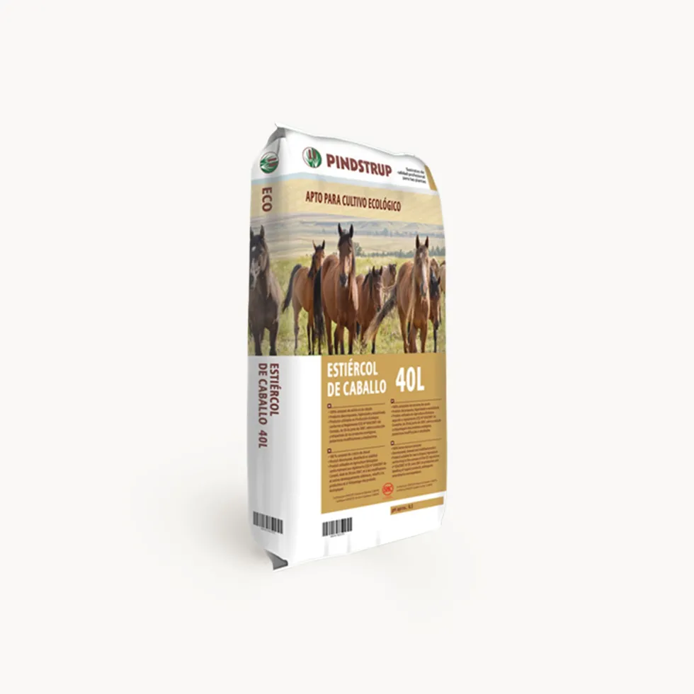 Abono orgánico de caballo Pindstrup
