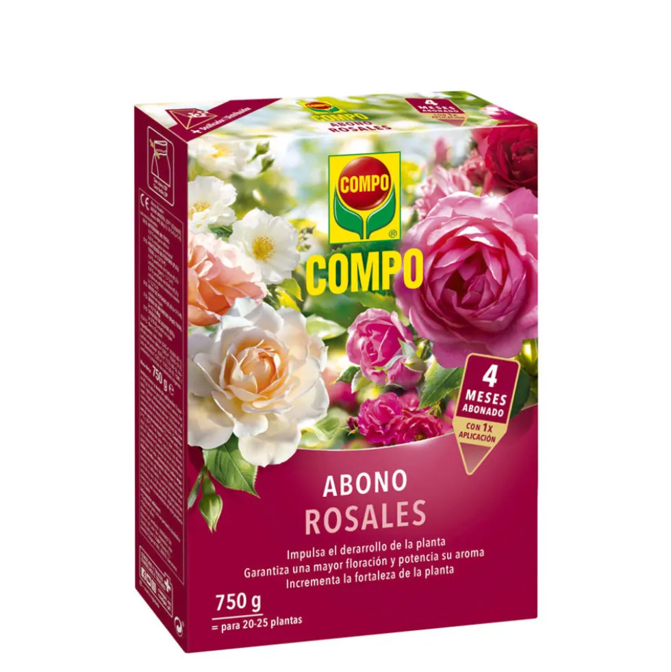 Abono rosales 750g Compo