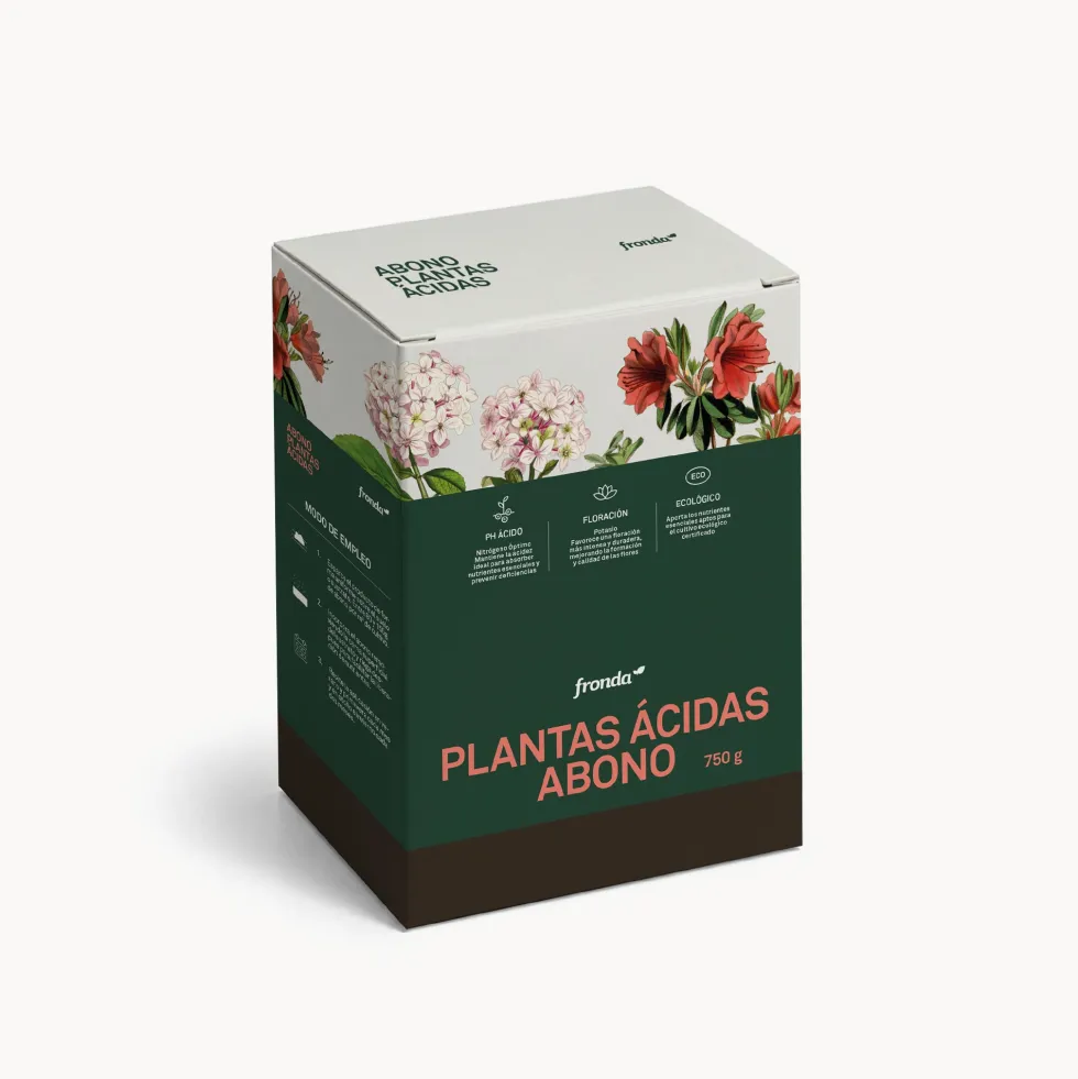 Abono sólido para plantas acidófilas Fronda