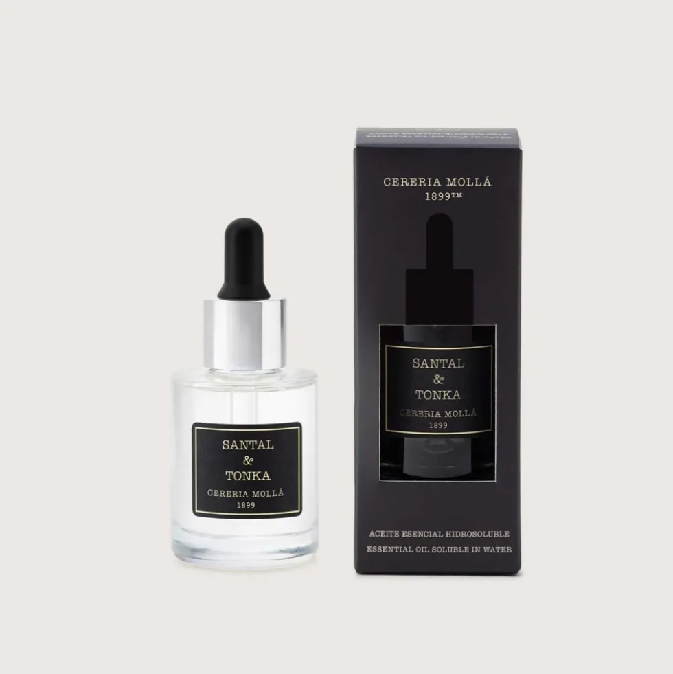 Aceite perfumado Cerería Mollá Santal & Tonka (30 ml)