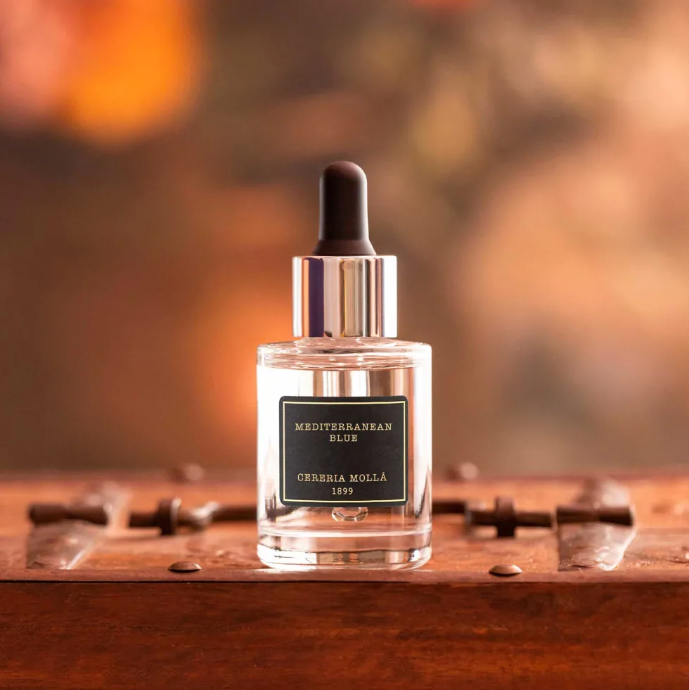 Aceite perfumado Cerería Mollá Mediterranean blue (30 ml)