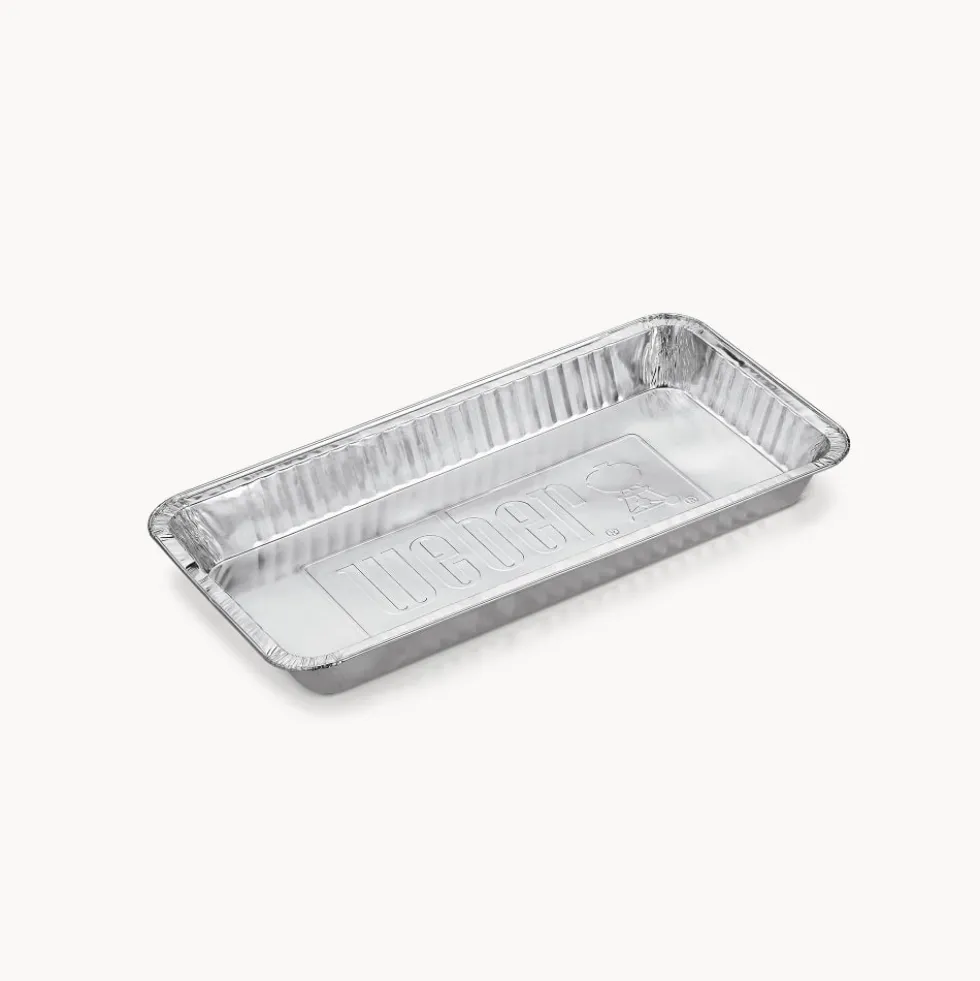 Bandeja de aluminio Weber® para barbacoas de carbón (5 unidades)