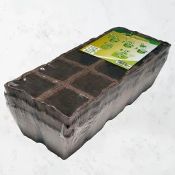 Bandeja maceta turba 6x6cm