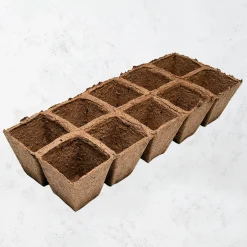 Bandeja maceta turba 6x6cm