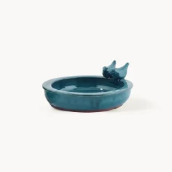 Baño para pájaros cerámica surtido de colores