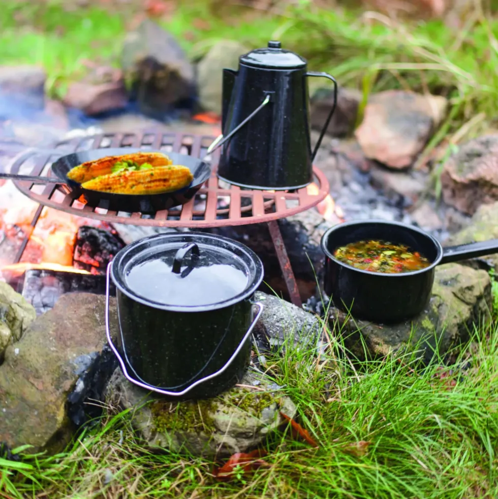 Batería de cocina para exterior Esschert