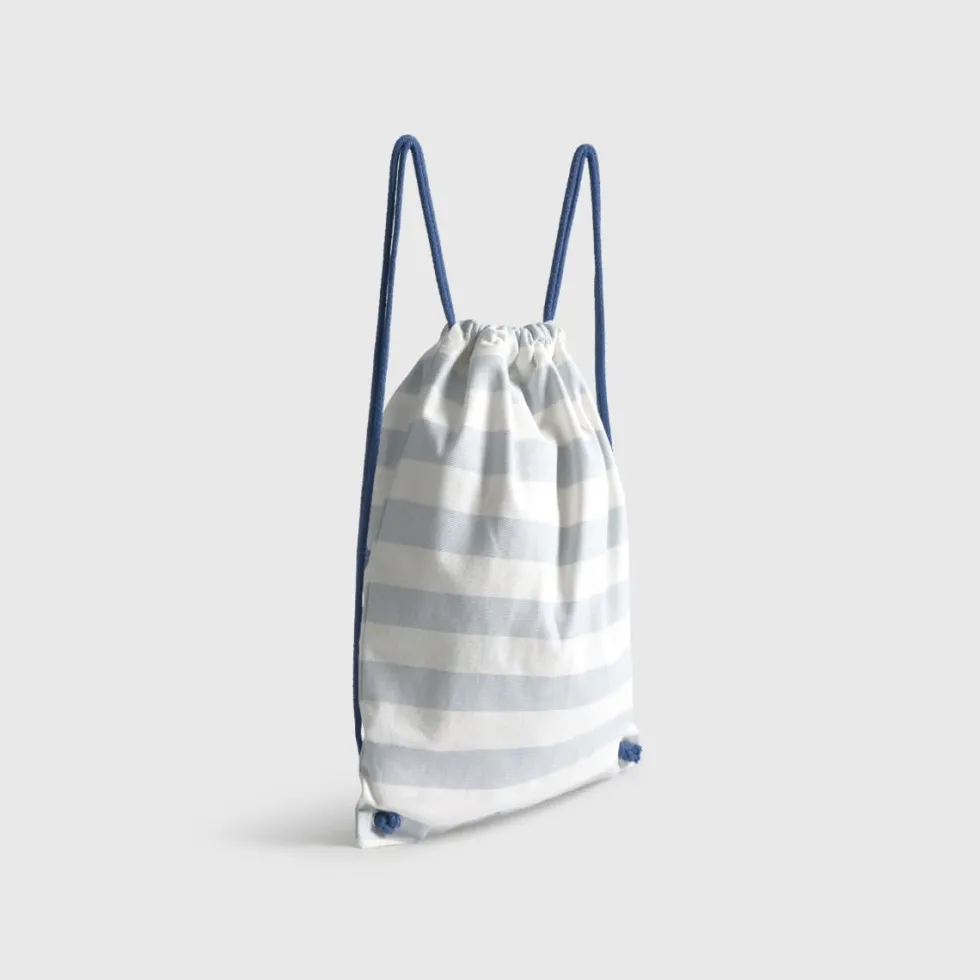 Bolsa mochila de algodón con ballena Sulu