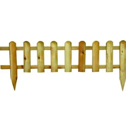 Bordura madera mini valla ranurada