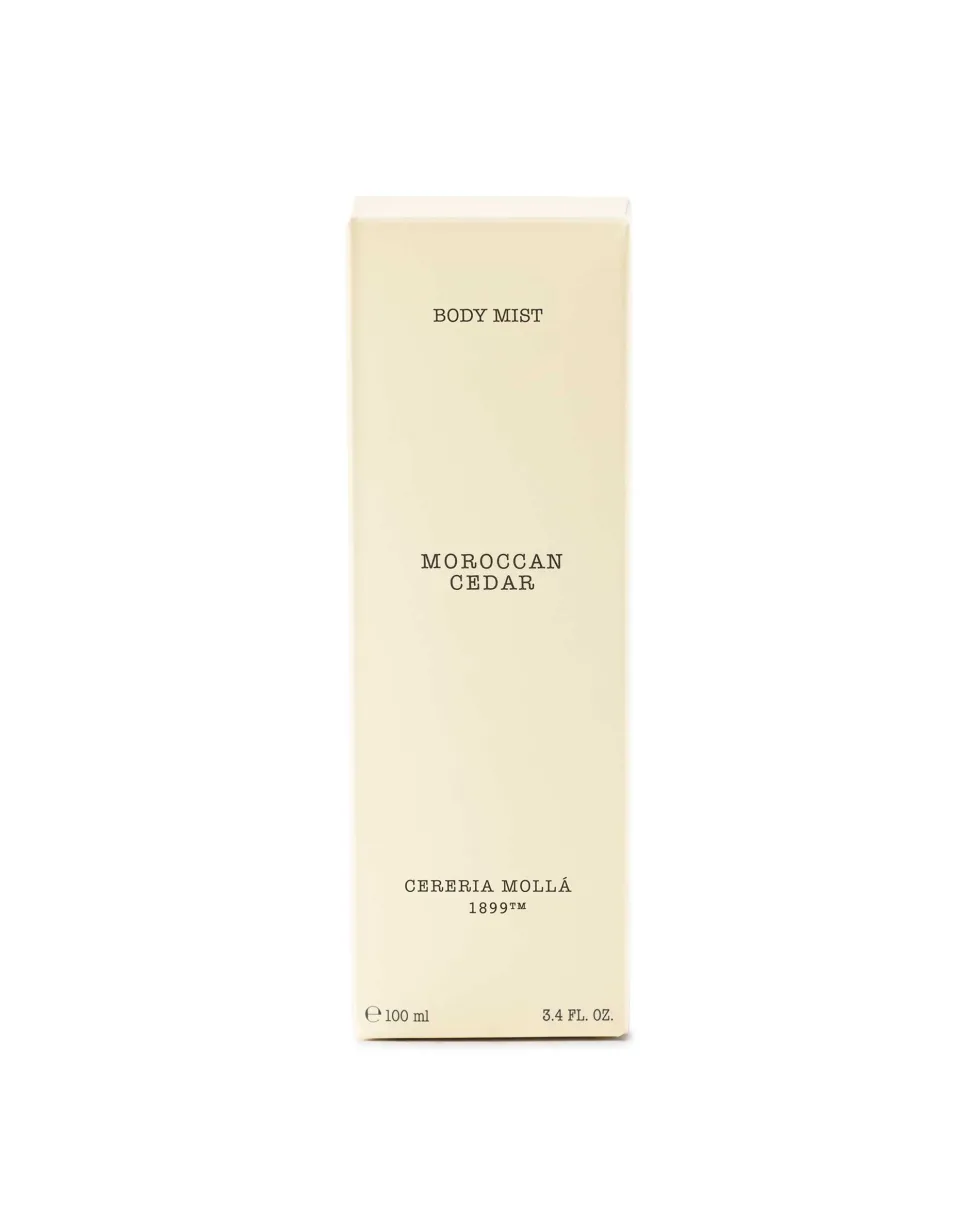 Bruma corporal perfumada Cerería Mollá Moroccan Cedar (100 ml)