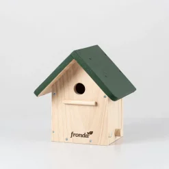 Caja nido para pájaros dos aguas Fronda