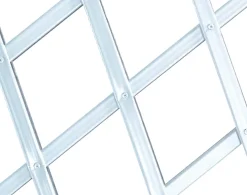 Celosia de PVC extensible Nortene TRELLIFLEX blanco
