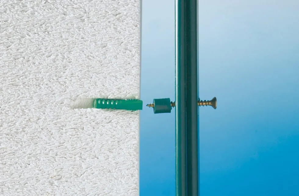 Celosia de PVC extensible Nortene TRELLIFLEX verde