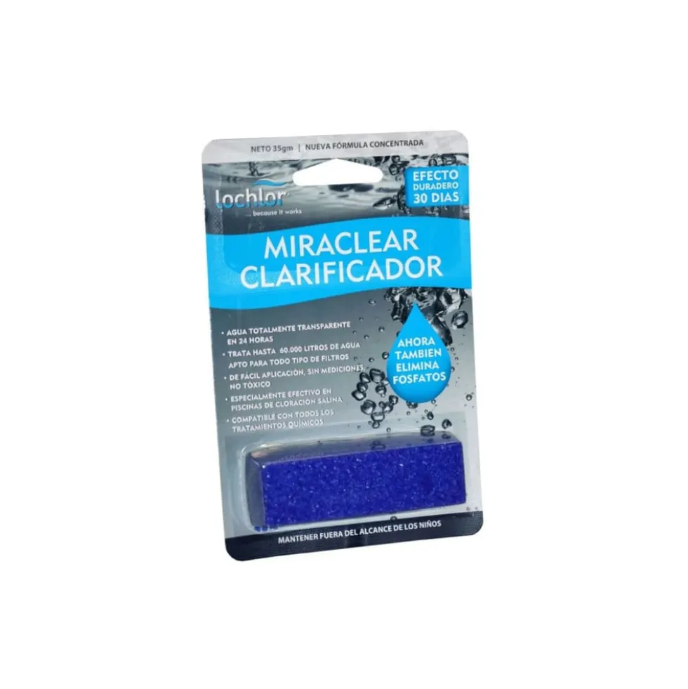 Clarificador miraclear pastilla