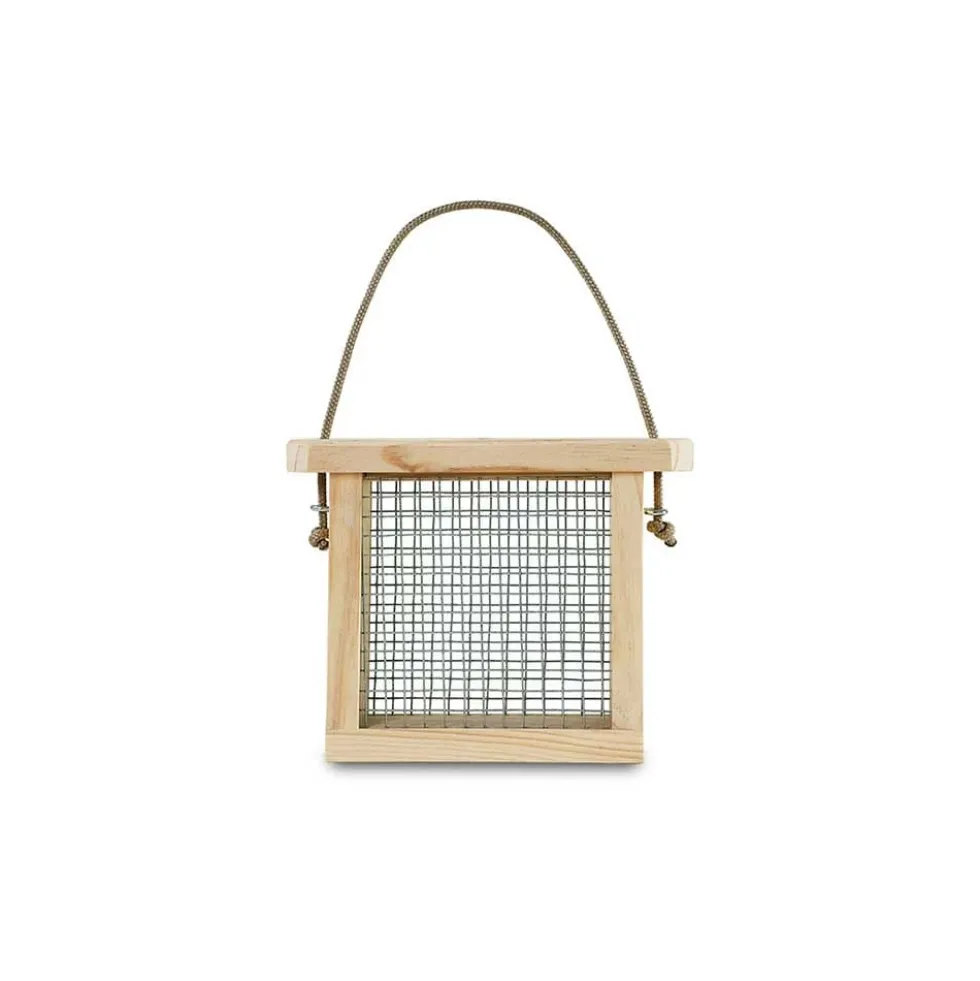 Comedero de Madera para Aves