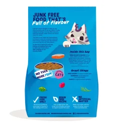 Comida seca Premium para gatos adultos (sabor salmón) Edgard&Cooper