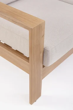 Conjunto de jardín Bizzotto BALTIC de aluminio natural/beige