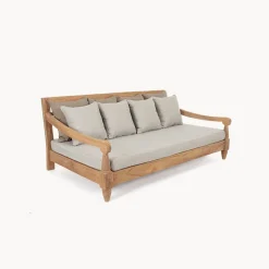 Conjunto de jardín Bizzotto BALI de teca beige