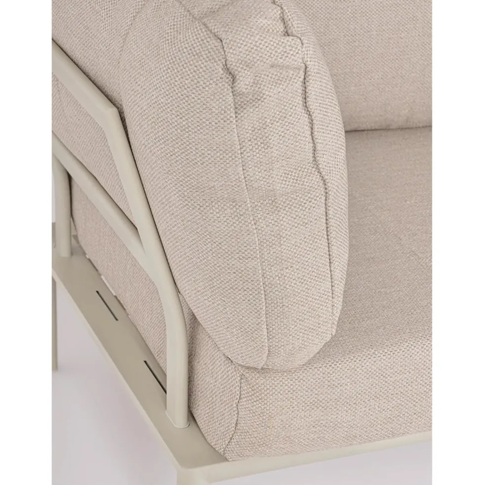 Conjunto de jardín Bizzotto GERALD de aluminio beige