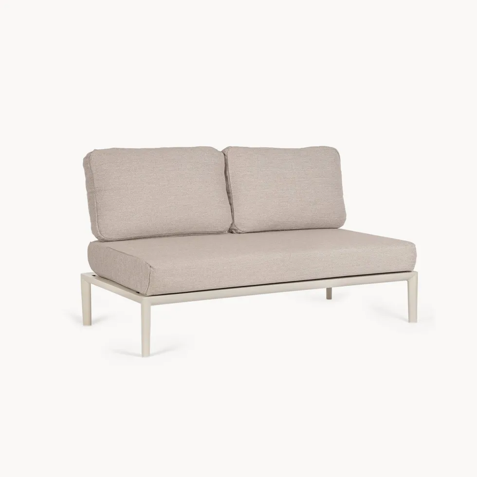Conjunto de jardín Bizzotto GERALD de aluminio beige