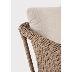 Conjunto de jardín Bizzotto OCEANA 4 piezas natural/beige/blanco