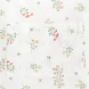 Delantal de algodón con estampado de flores Florgu