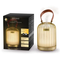 Difusor de aromas eléctrico Esteban Lantern Edition dorada