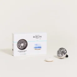 Difusor de aromas para coche Berger Honey Comb Chrome - Vent d'Ocean