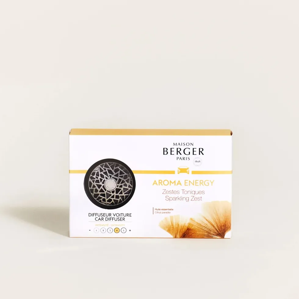 Difusor de aromas para coche Berger Energy - Zestes Toniques