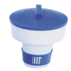 Dosificador flotante de cloro para piscinas
