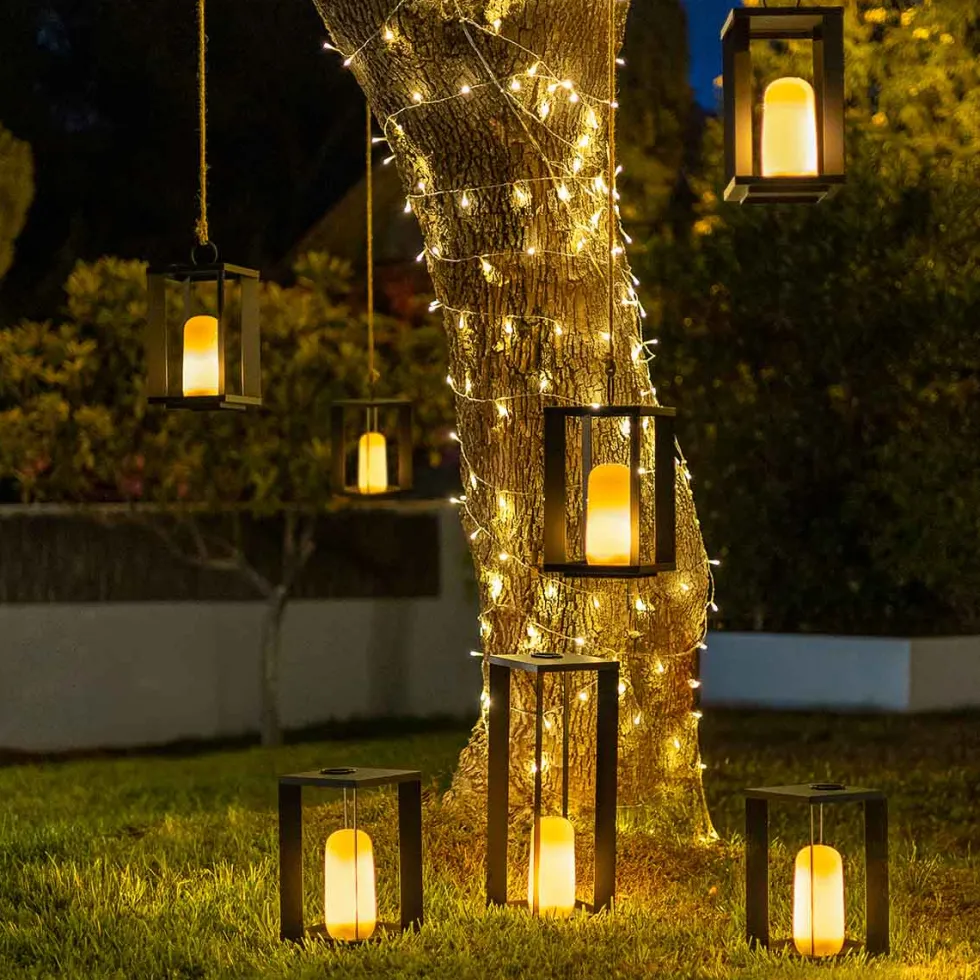 Farol Recargable Siroco New Garden