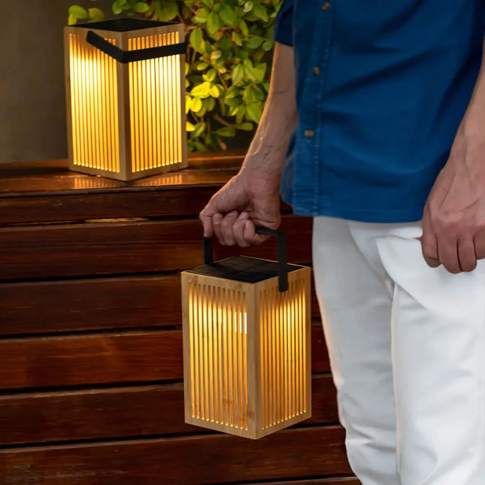 Farol Solar Recargable Okinawa New Garden