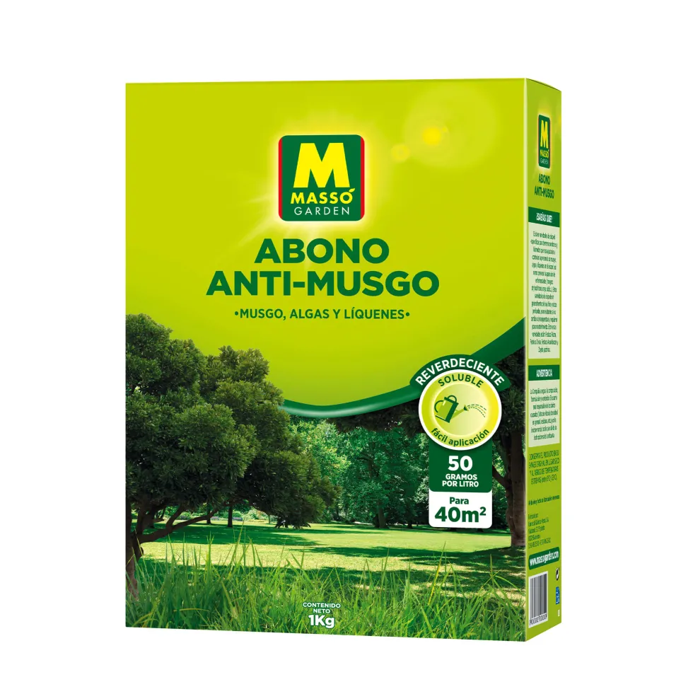 Fertilizante antimusgo masso
