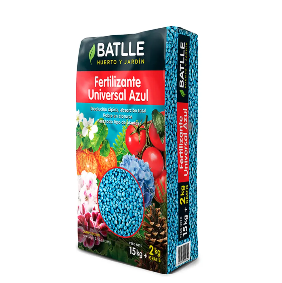 Fertilizante azul 15+2kg