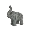 Figura de jardín elefante oriental en negro