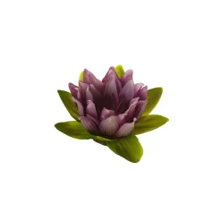 Flor nenufar flotante artificial