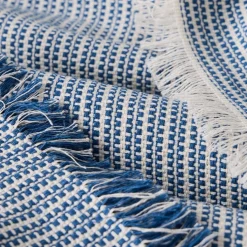 Foulard jacquard de fibras recicladas Nide