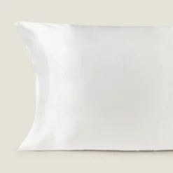 Funda de almohada de seda y algodón satén Silkcot95