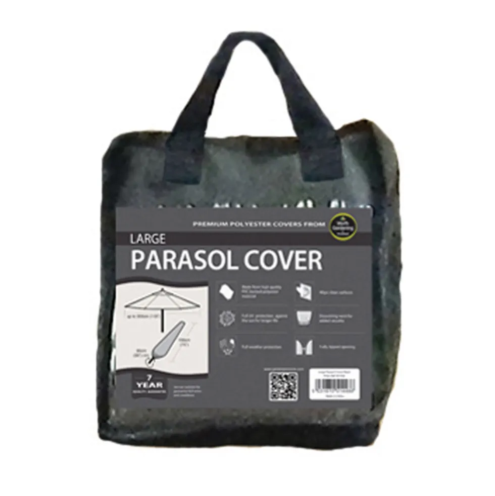 Funda Protectora de Parasol Circular Mediano ø190x96 cm