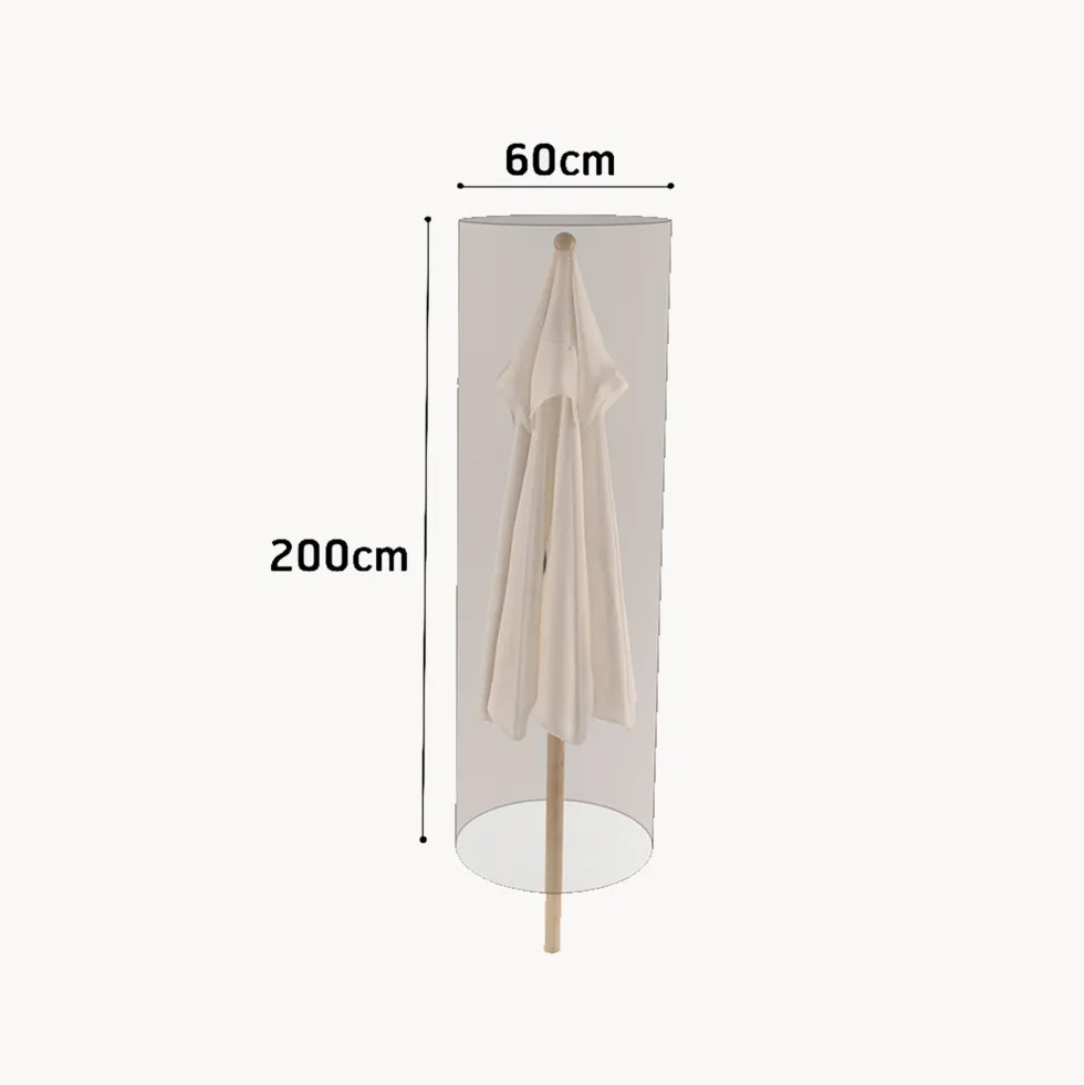 Funda Protectora de Parasol Circular Mediano ø60x200 cm