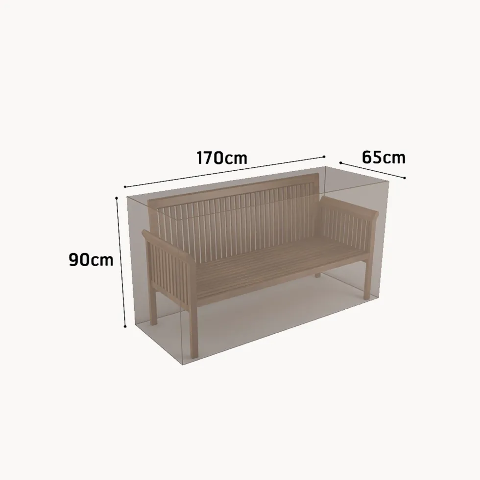 Funda Protectora para Banco de Exterior 170x65x90 cm