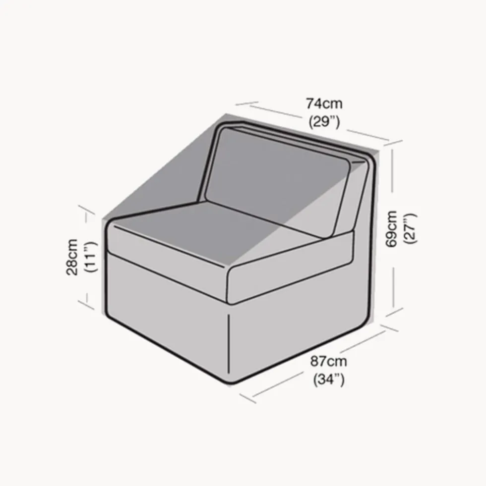 Funda Protectora para Módulo Central 87x74x69x28 cm