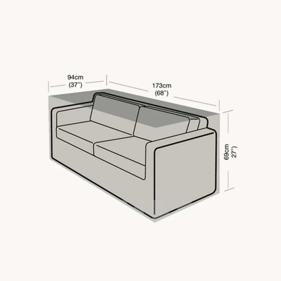 Funda Protectora para Sofá Grande de 2-3 plazas 94x173x69 cm