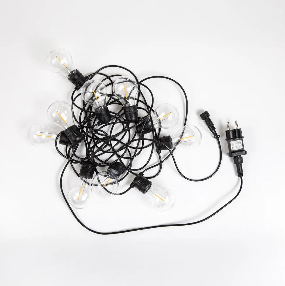 Guirnalda de Luces Allegra Negra New Garden (Cable)