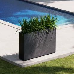 Herstera Deco Planter - Jardinera DECO DIVIDER LAMINATE gris