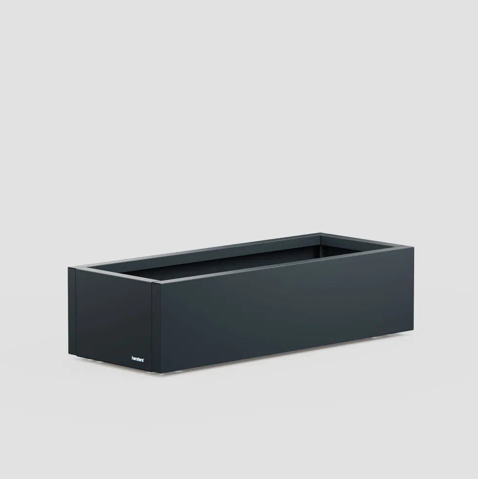 Herstera Metal Planter – Jardinera XIC antracita