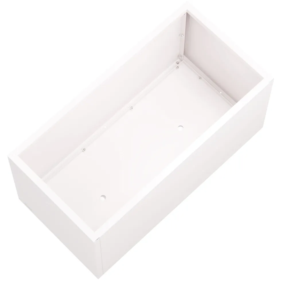Herstera Metal Planter - Jardinera METAL PLANTER 50 blanco luna