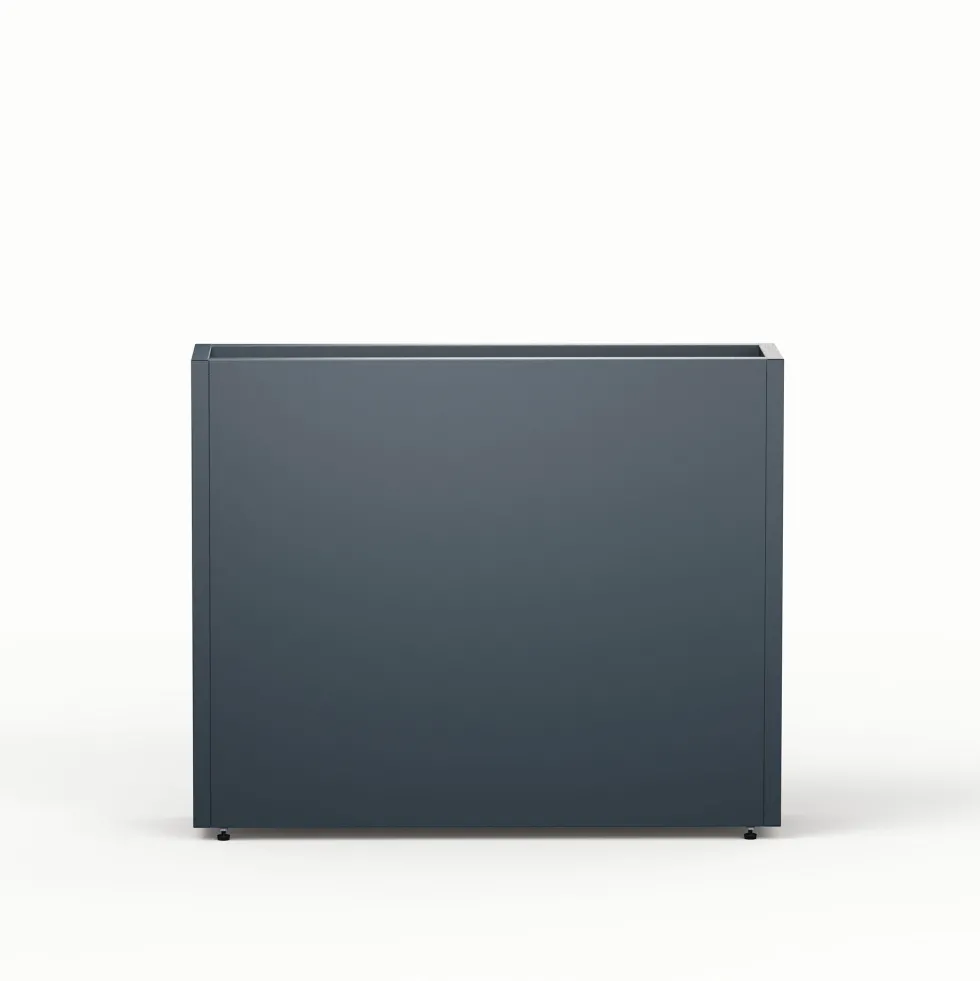 Herstera Metal Planter - Jardinera DIVIDER antracita
