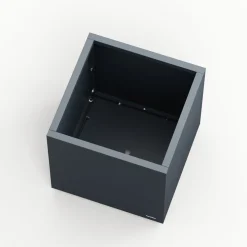 Herstera Metal Planter - Jardinera CUBE antracita