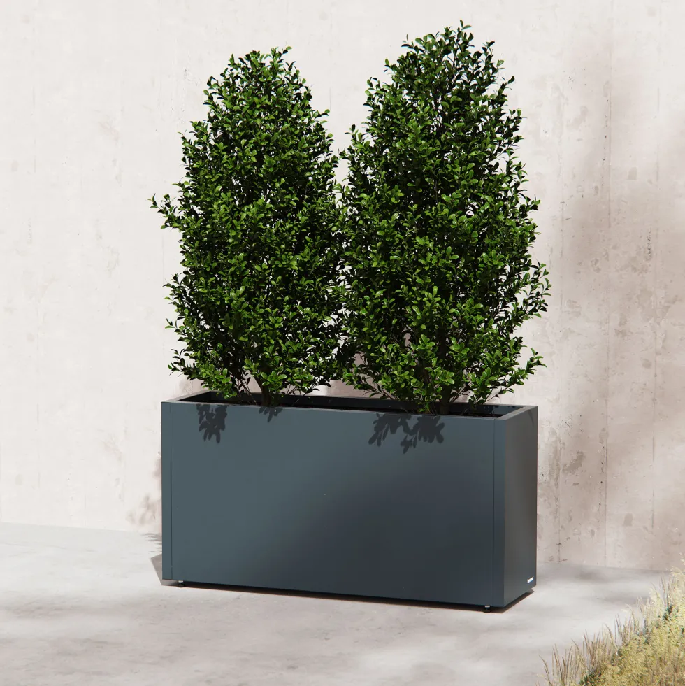 Herstera Metal Planter - Jardinera METAL PLANTER 30 antracita